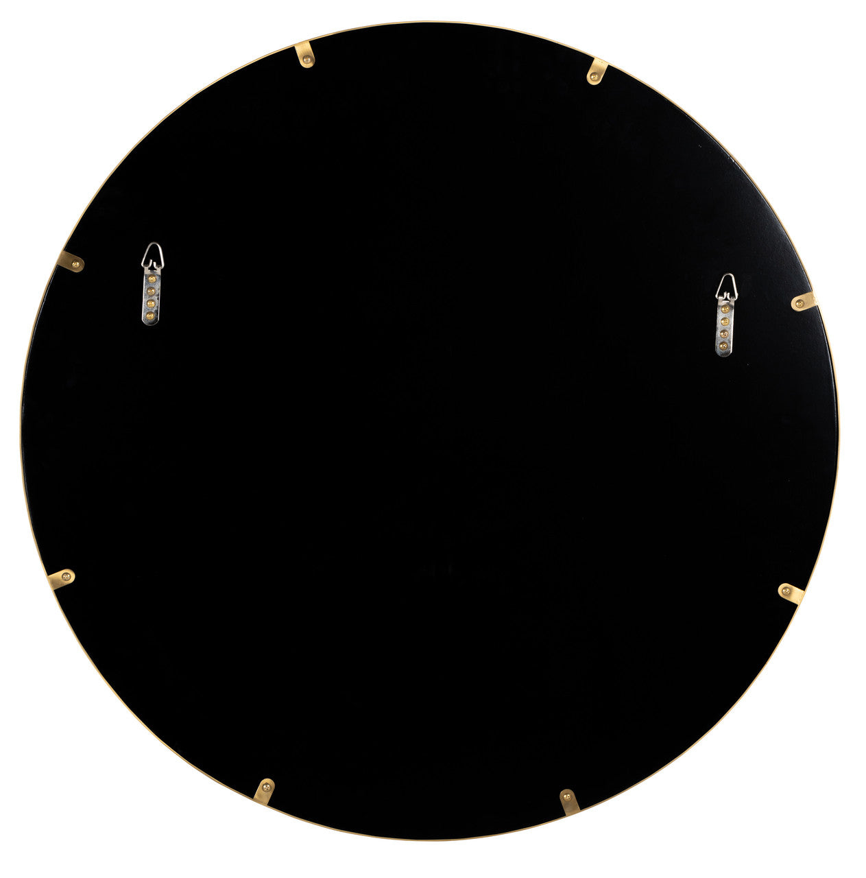 Jules Round Gold Wall Mirror