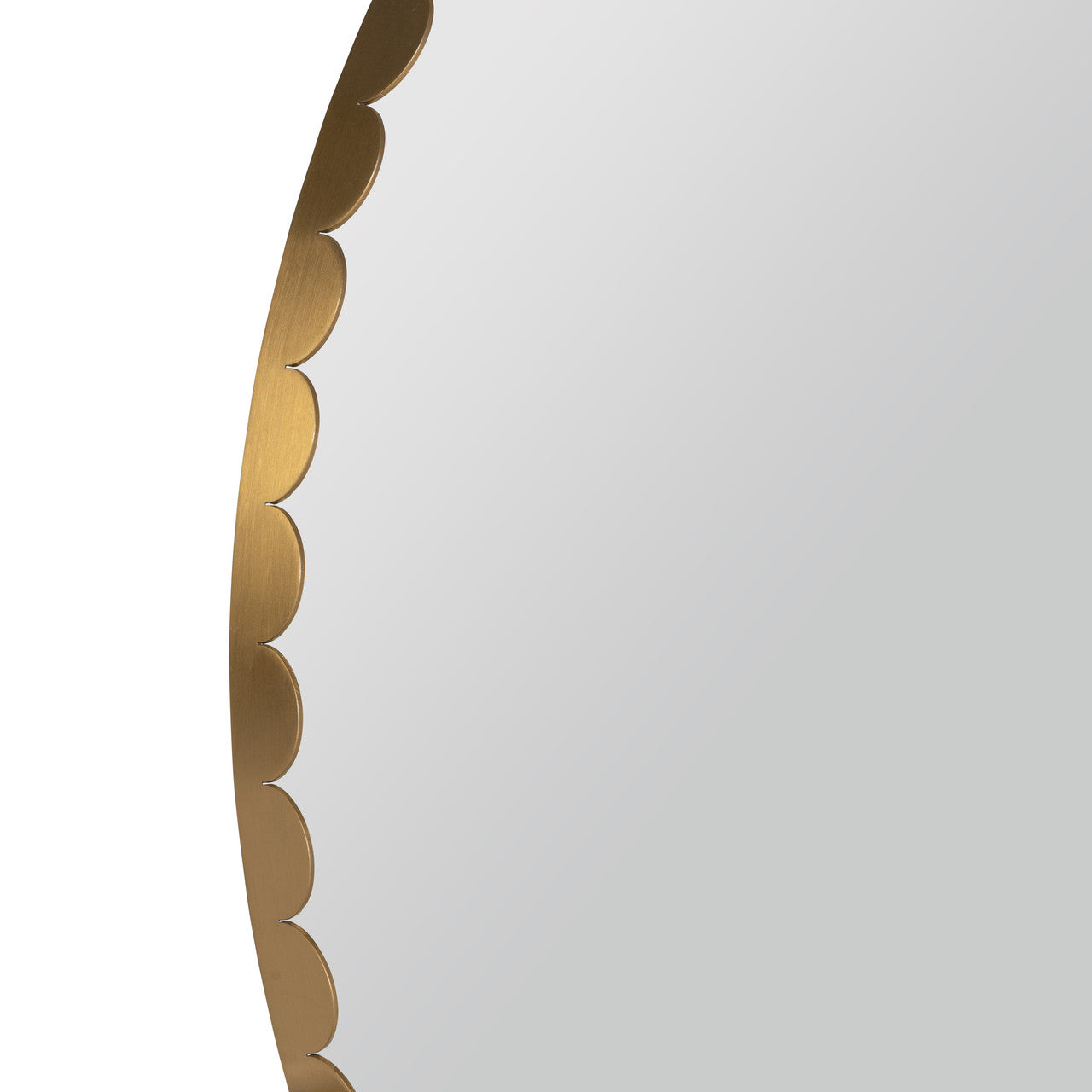 Jules Round Gold Wall Mirror