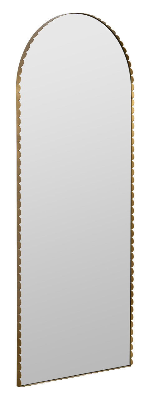 Jules Gold Floor Mirror