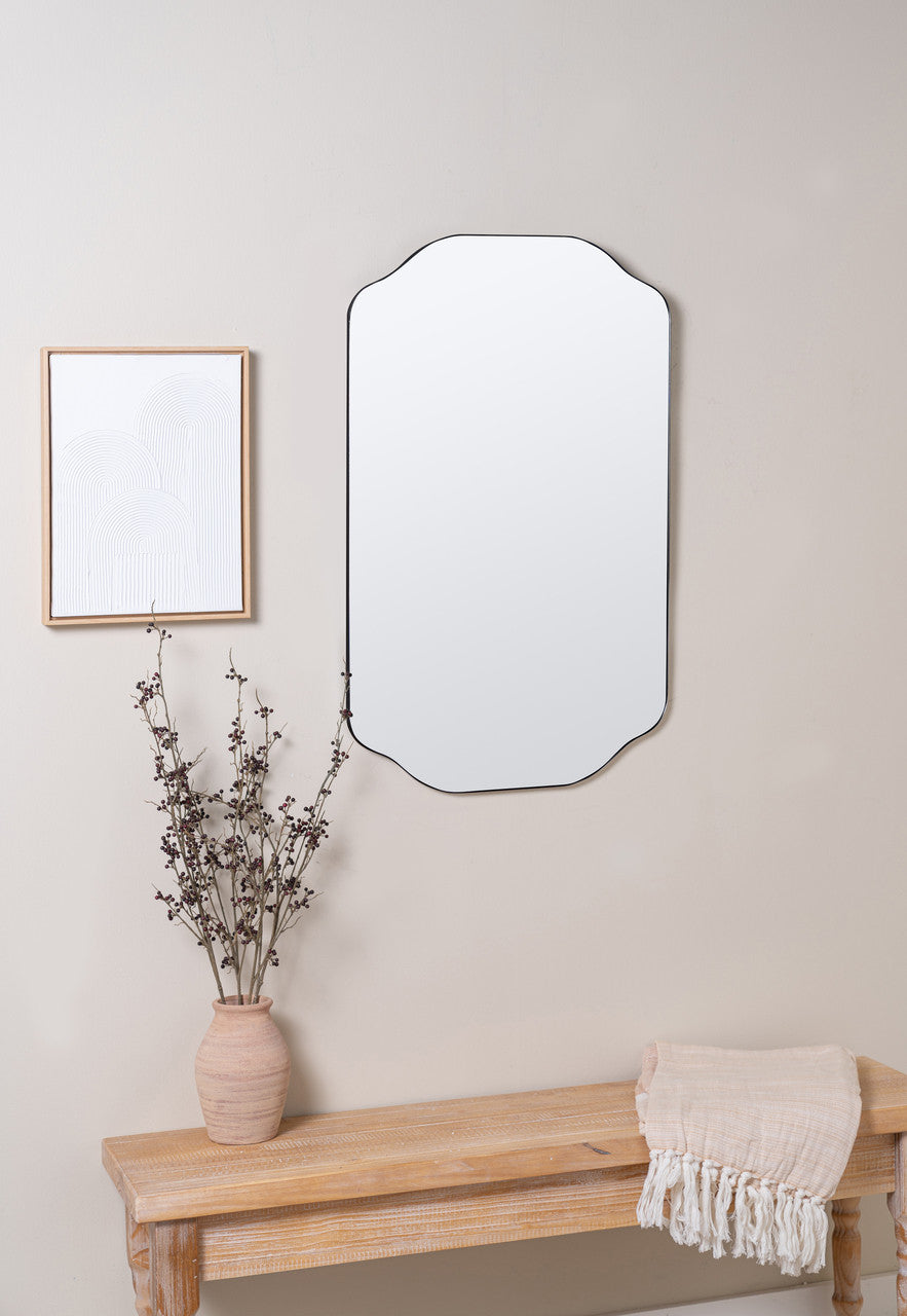 Henry Matte Black Wall Mirror