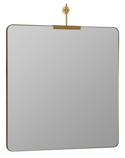 Frida Gold Square Wall Mirror 4