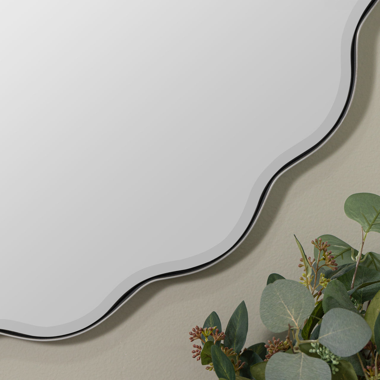 Cleo Silver Wall Mirror