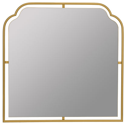 Sebastian Gold Mantle Mirror