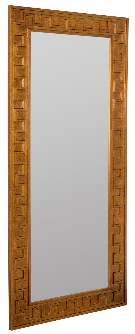 Cooper Classics X Erin Gates Brook Gold Floor Mirror