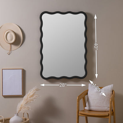 Candace Black Wall Mirror