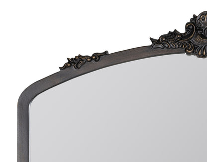 Adeline Ornate Bronze Mantel Mirror