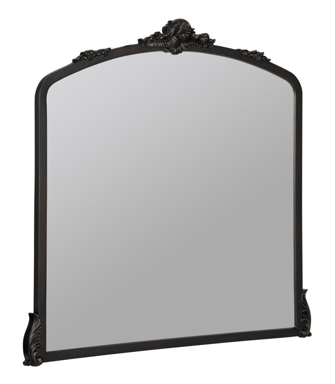 Adeline Ornate Bronze Mantel Mirror