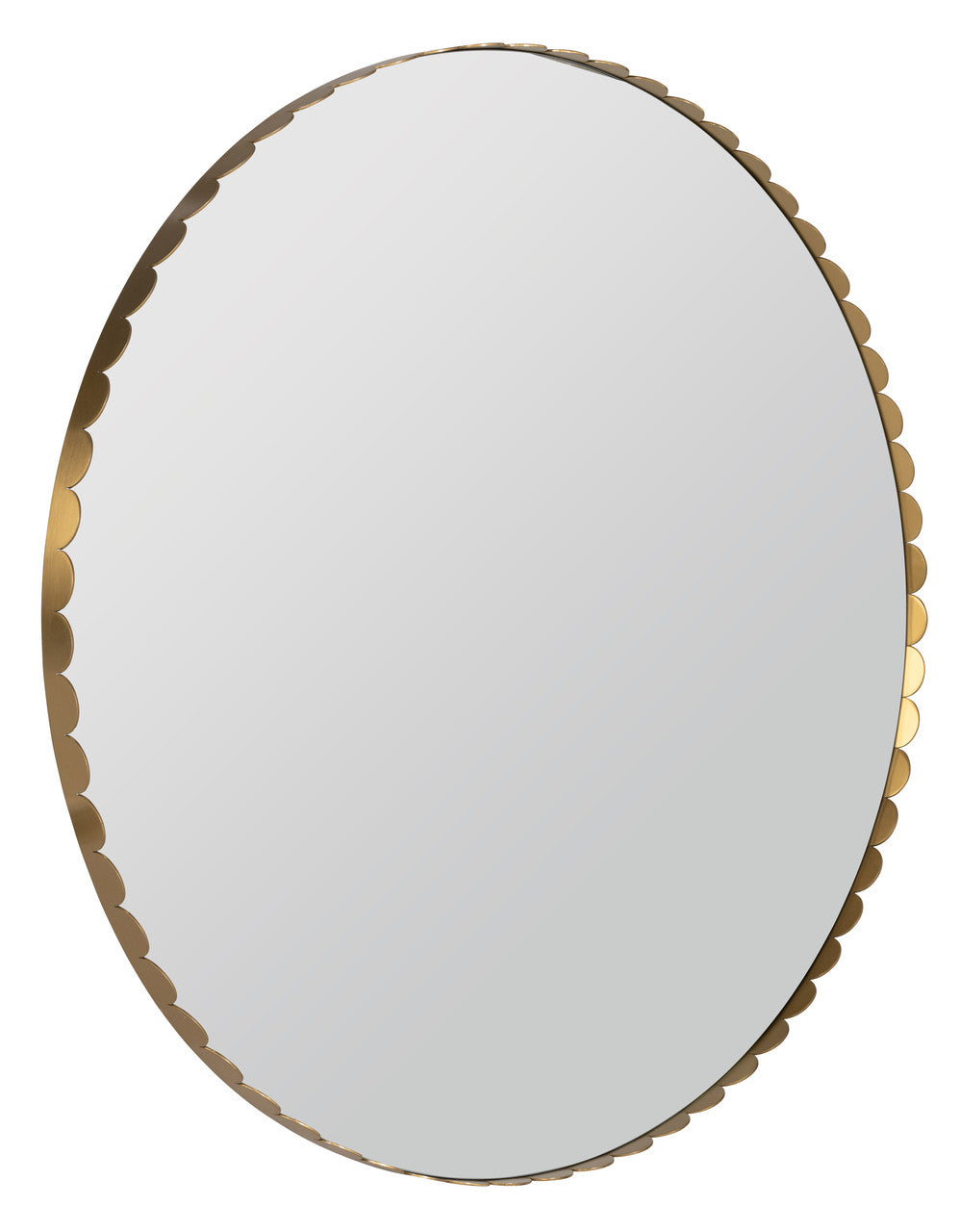 Jules Round Gold Wall Mirror