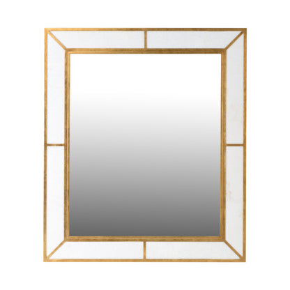 Madison Marbleized Mirror - Brass