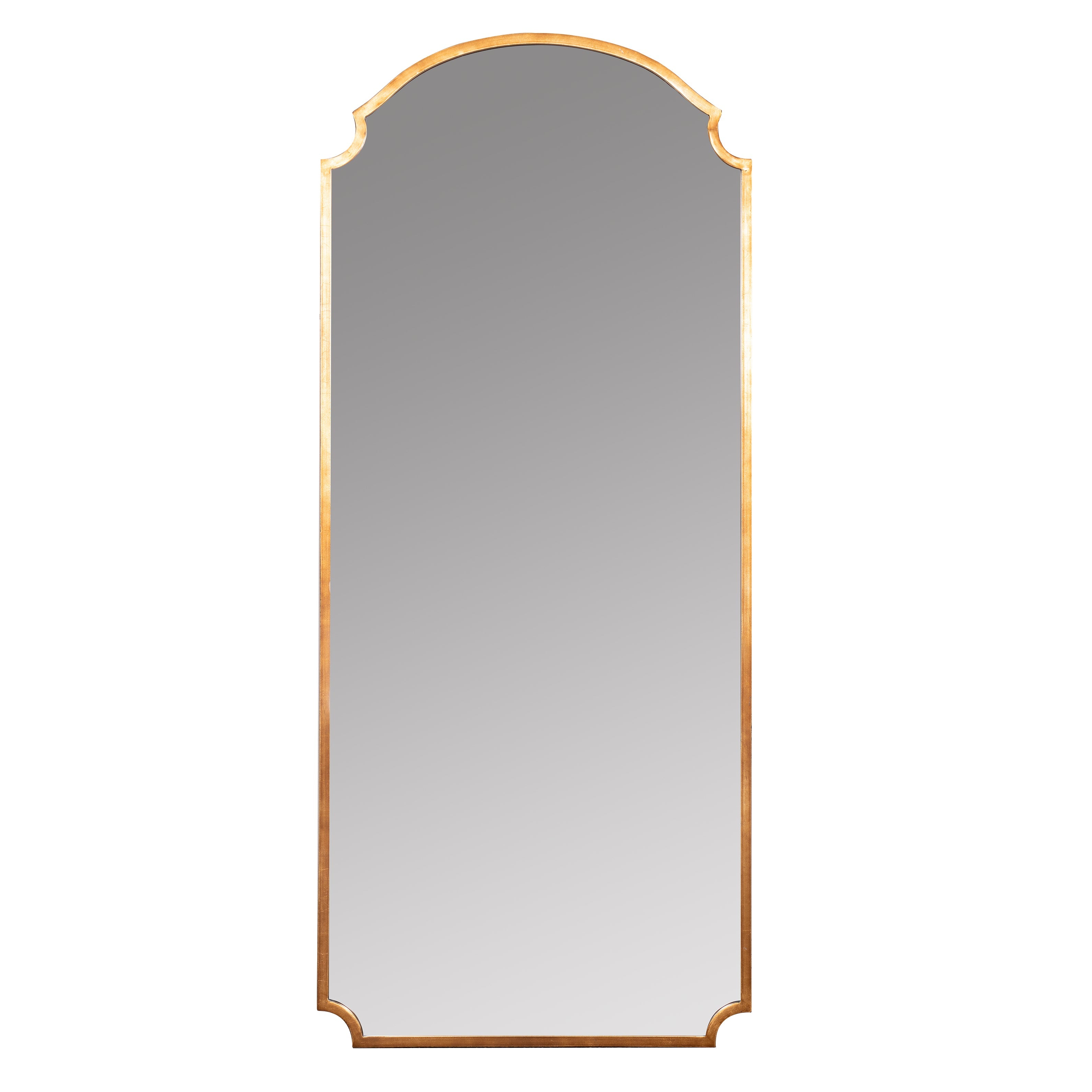 Saxton Floor Mirror - Gold