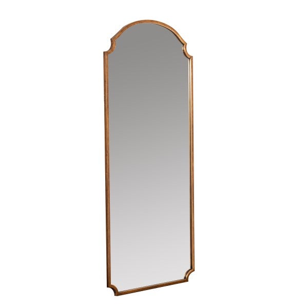 Saxton Floor Mirror - Gold