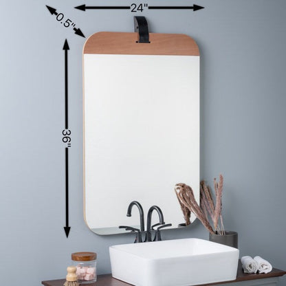 Heppner Rectangle Wall Mirror 51