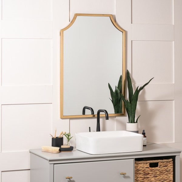 Simone Gold Wall Mirror