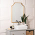 Simone Gold Wall Mirror