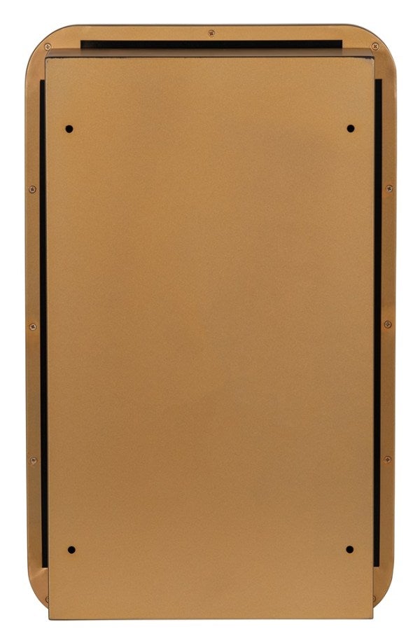 Hadley Seamless Medicine Cabinet - Gold