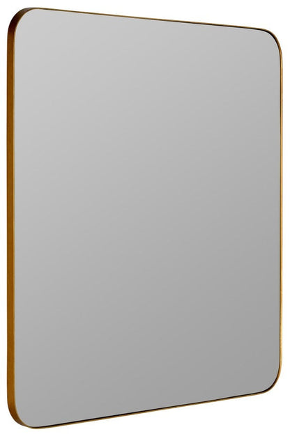 Hailey Square Mirror - Gold