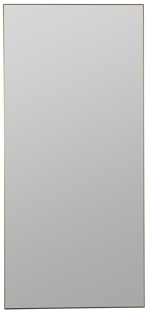 Dainton Floor Mirror - Gold