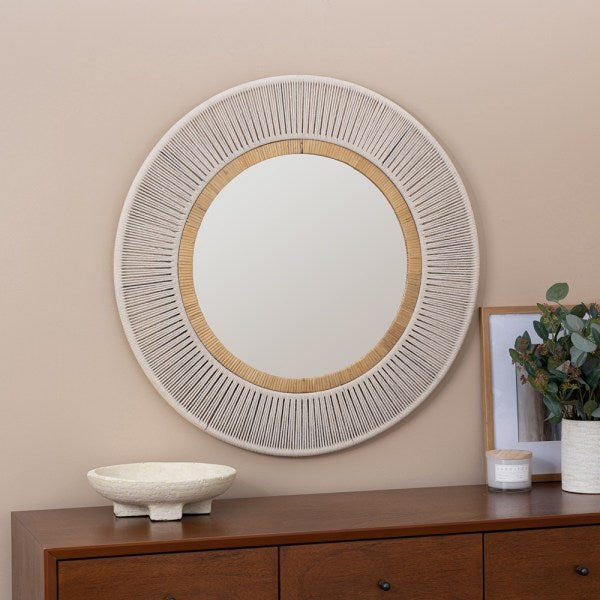 Abilene Taupe Wall Mirror 31