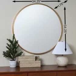 Jensen Gold Wall Mirror