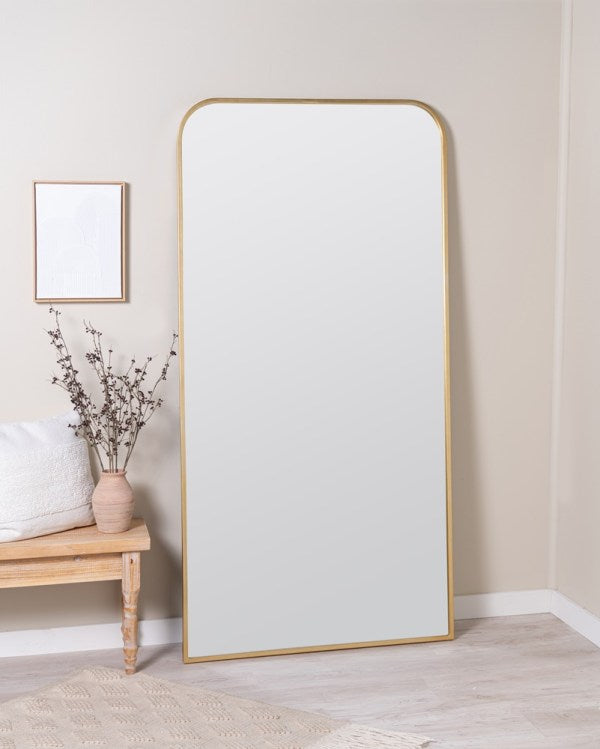 Amberly Gold Floor Mirror 11