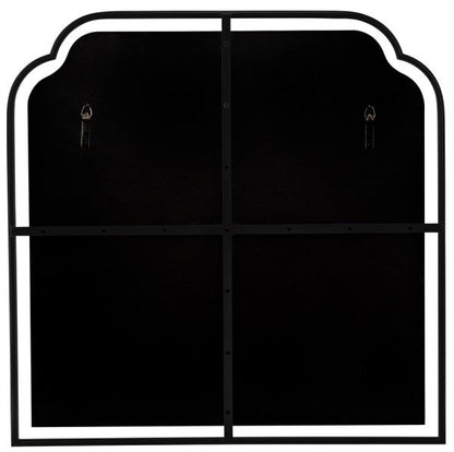 Sebastian Matte Black Mantle Mirror 11